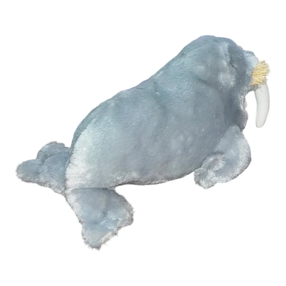 Ganz Webkinz‎ Walrus Plush Light Blue Stuffed Animal HM332 Collectible 10 Inch